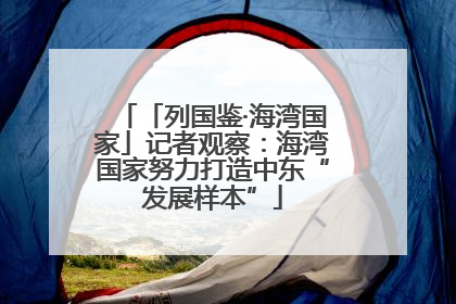 「列国鉴·海湾国家」记者观察：海湾国家努力打造中东“发展样本”