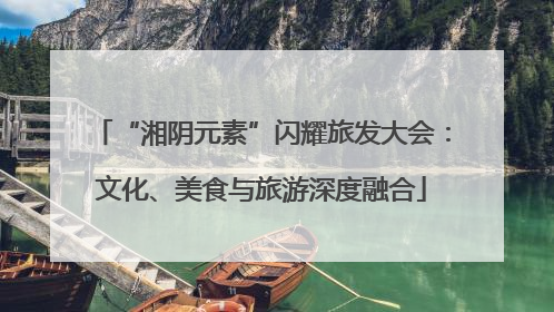 “湘阴元素”闪耀旅发大会：文化、美食与旅游深度融合