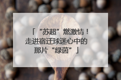 “苏超”燃激情！走进宿迁球迷心中的那片“绿茵”