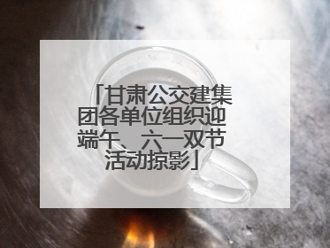 甘肃公交建集团各单位组织迎端午、六一双节活动掠影