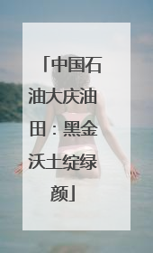中国石油大庆油田：黑金沃土绽绿颜