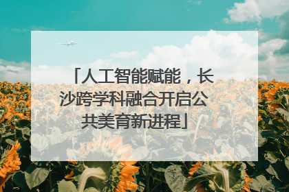 人工智能赋能，长沙跨学科融合开启公共美育新进程