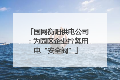 国网衡阳供电公司：为园区企业拧紧用电“安全阀”