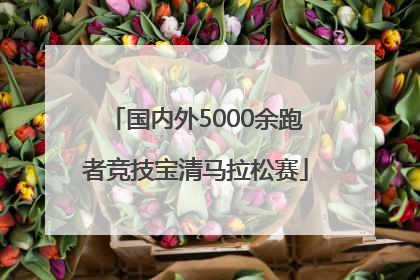 国内外5000余跑者竞技宝清马拉松赛