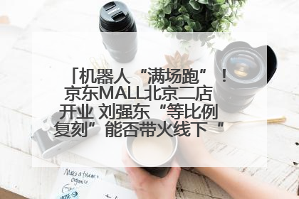 机器人“满场跑”！京东MALL北京二店开业 刘强东“等比例复刻”能否带火线下“618”？