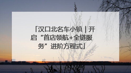 汉口北名车小镇｜开启“首店领航+全链服务”进阶方程式