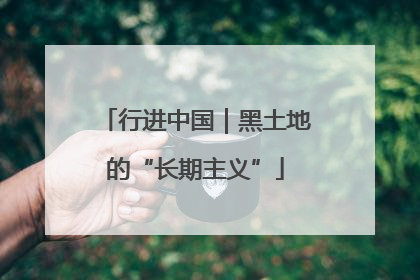 行进中国｜黑土地的“长期主义”