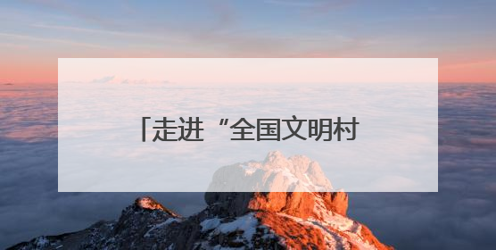 走进“全国文明村镇”庐山西海上畈村 探寻和美乡村的“幸福密码”