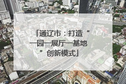 通辽市：打造“一园一展厅一基地”创新模式