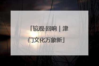 镜观·回响｜津门文化万象新