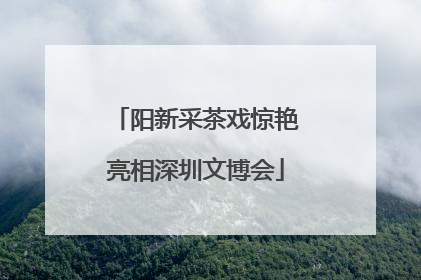 阳新采茶戏惊艳亮相深圳文博会