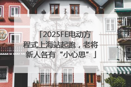 2025FE电动方程式上海站起跑，老将新人各有“小心思”