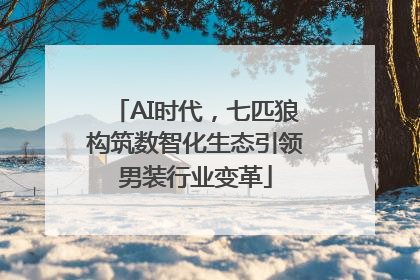 AI时代，七匹狼构筑数智化生态引领男装行业变革