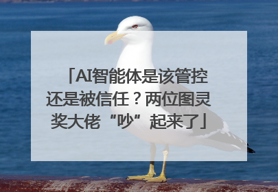 AI智能体是该管控还是被信任？两位图灵奖大佬“吵”起来了